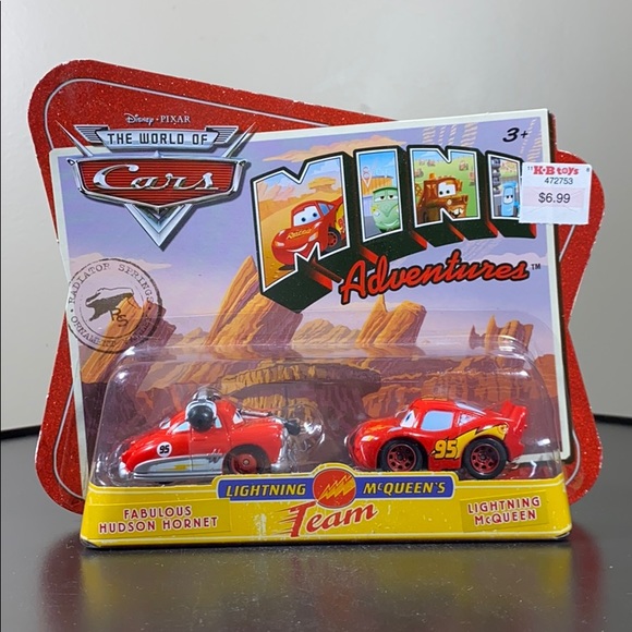 Disney Diecast Mini Adventures FAB HUD. & LTNG MCQ - Picture 1 of 4